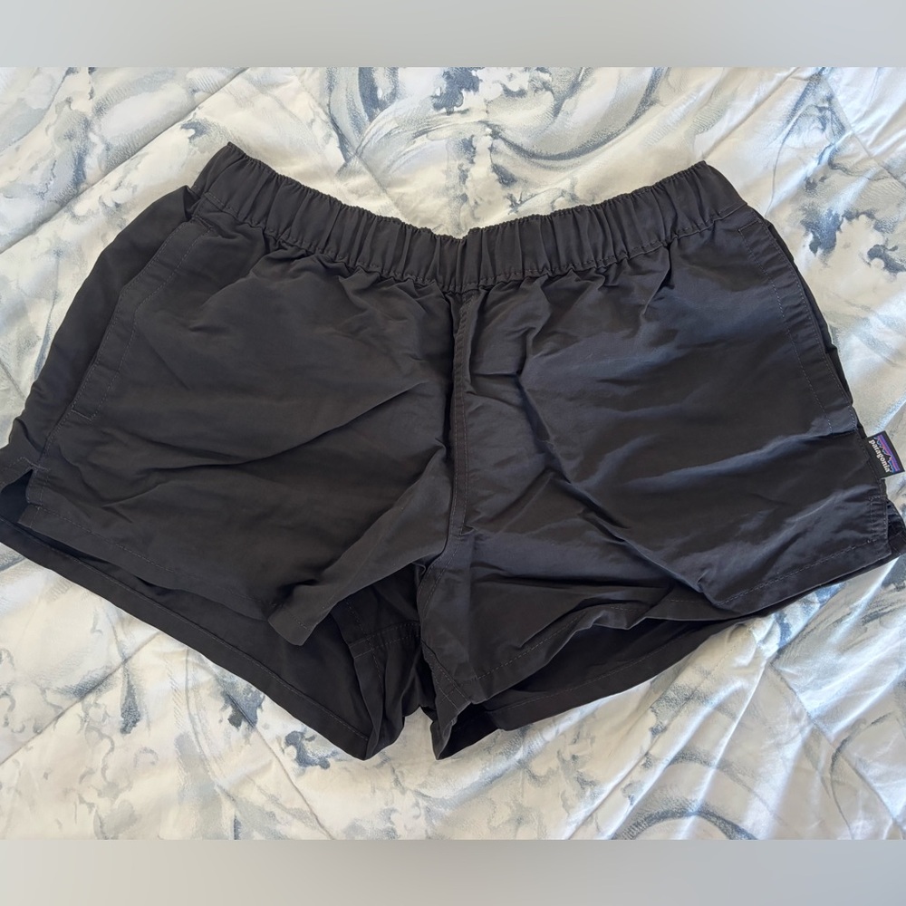 Women's Black Patagonia Baggies